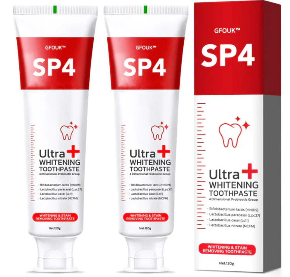 Dentifrice pour blanchiment des dents et haleine fraîche