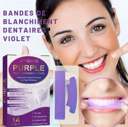 Bandes Blanchissantes pour les Dents, Nettoyantes et Éclaircissantes