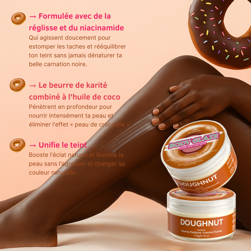 Crème Corps Éclat & Hydratation-pour Peau Noire & Métissée