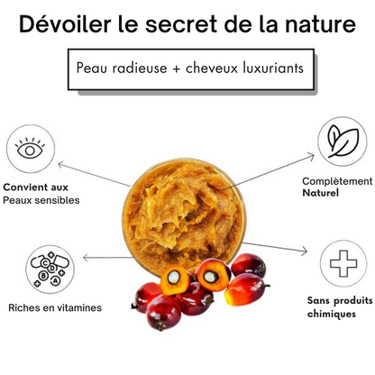 Batana Huile naturelle pour la croissance des cheveux