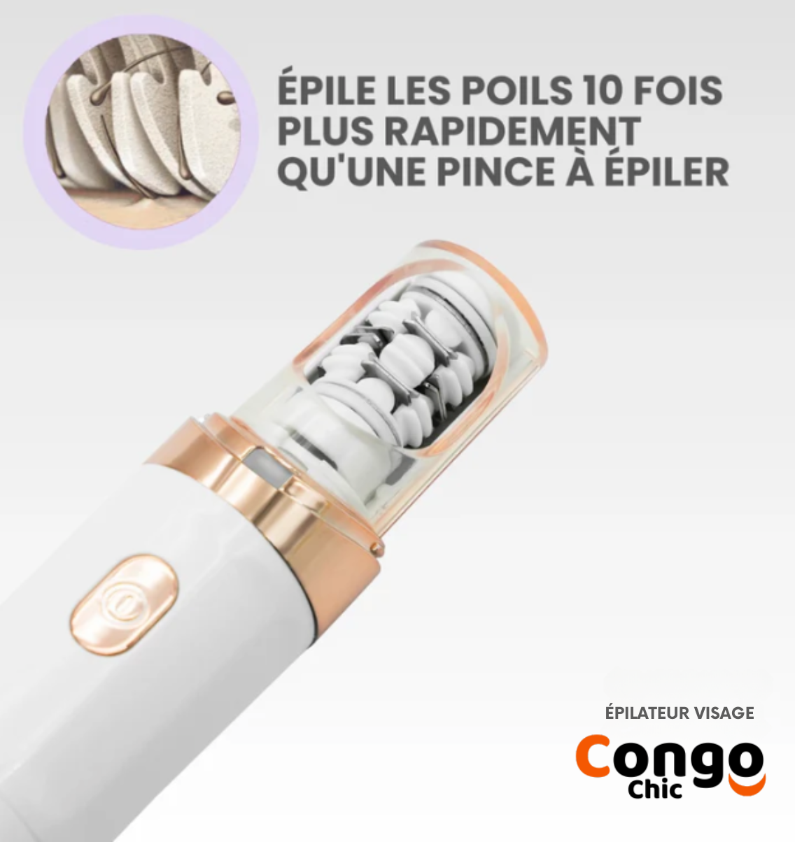 Epilateur visage