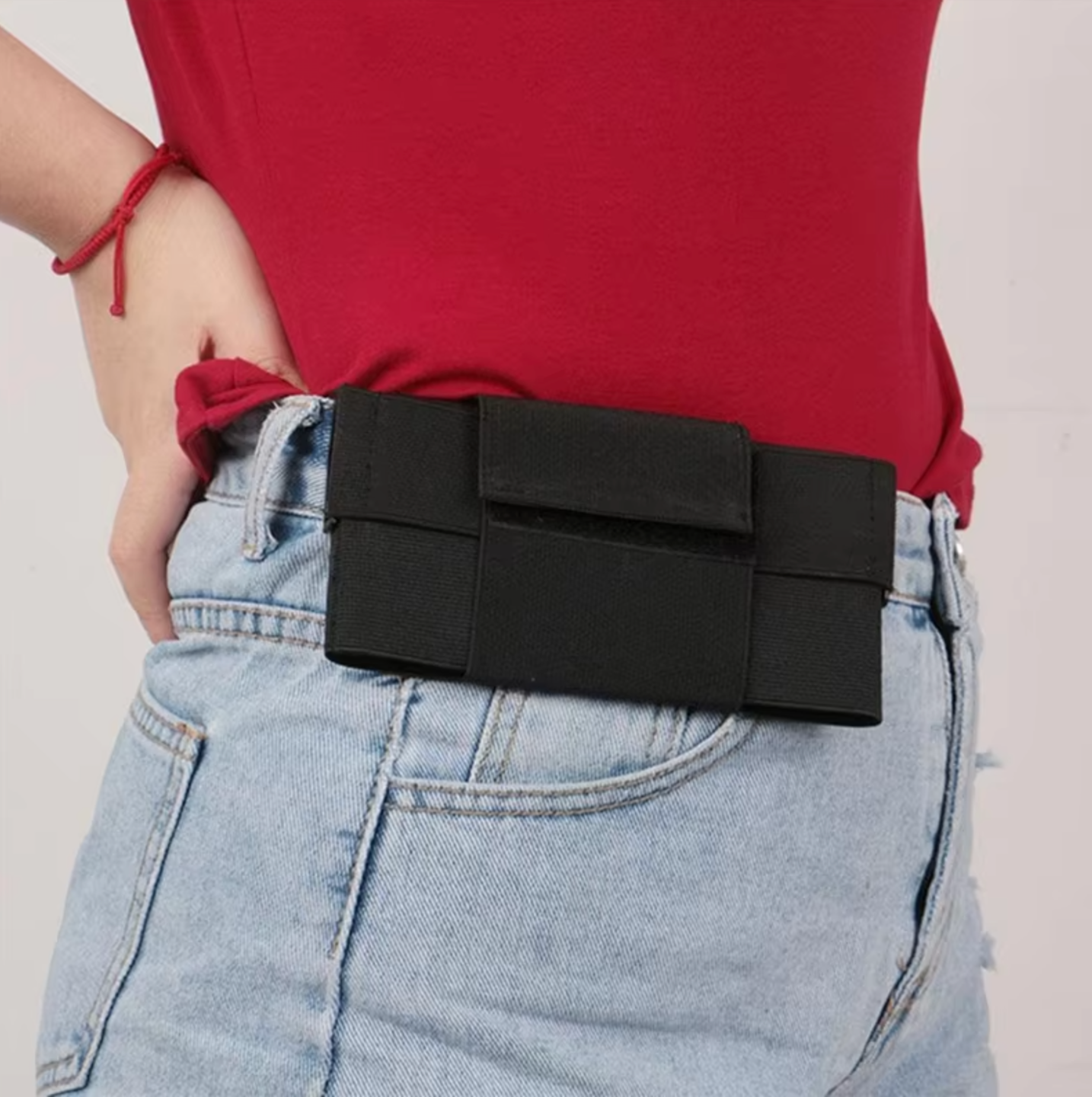 Pochette de téléphone, argent, clés