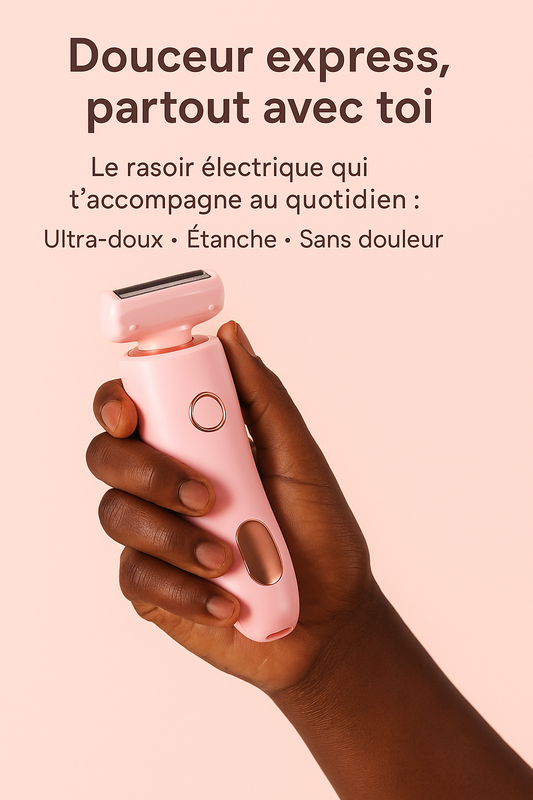 Rasoir 3-en-1 – Zéro poil, zéro stress, 100% douceur