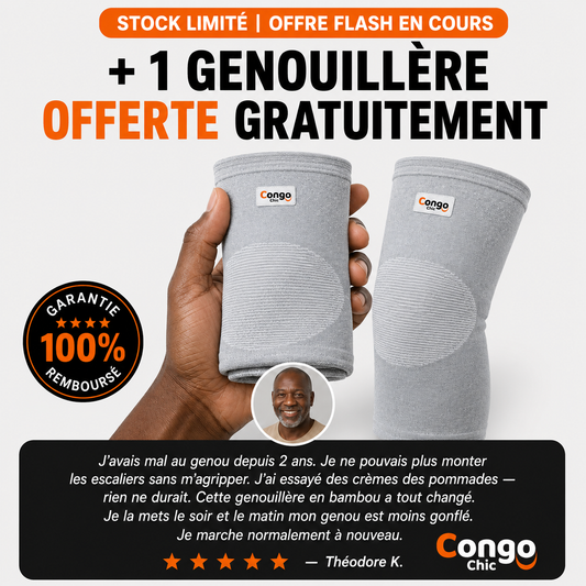 Genouillère Bambou - Soulagement Instantané