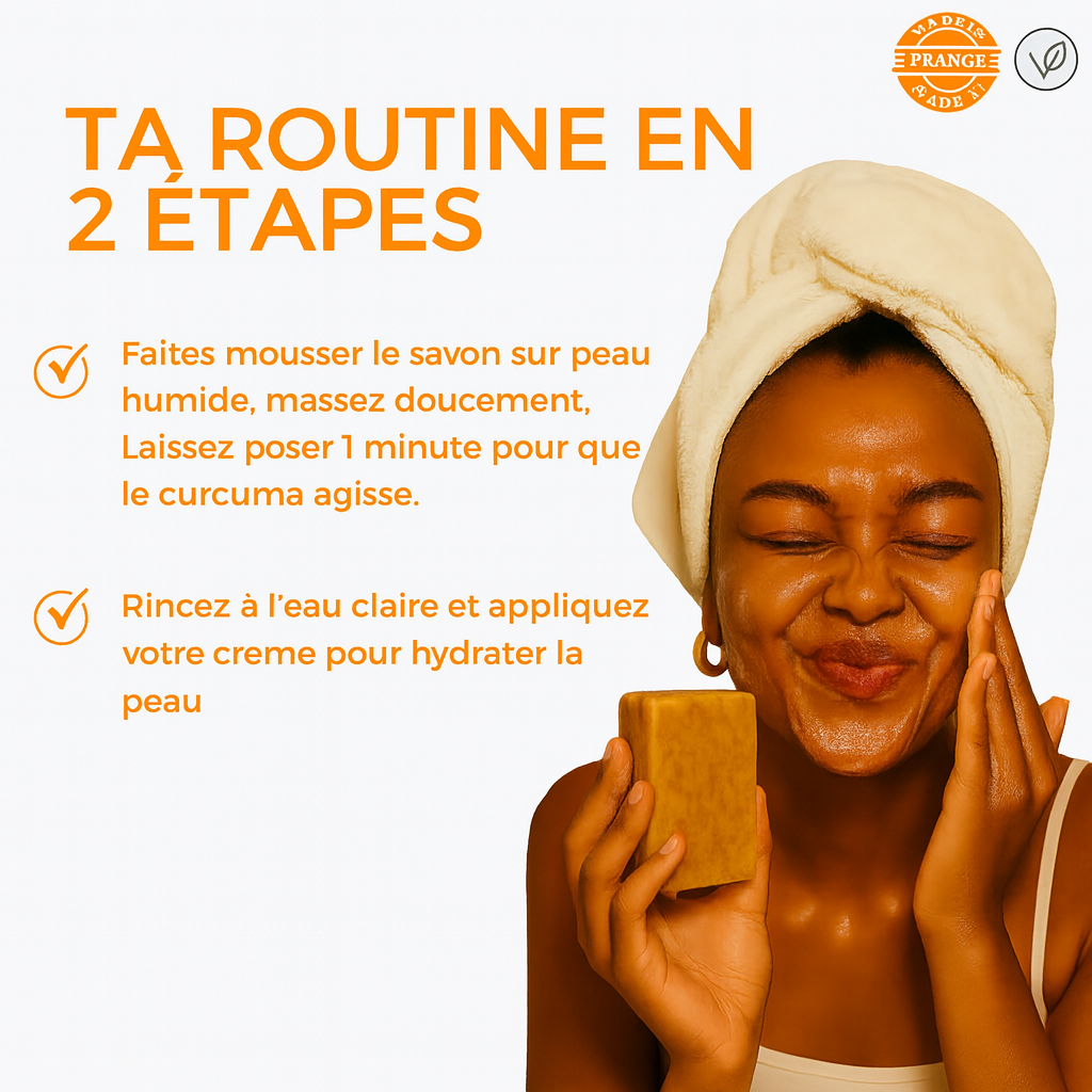 Savon au curcuma