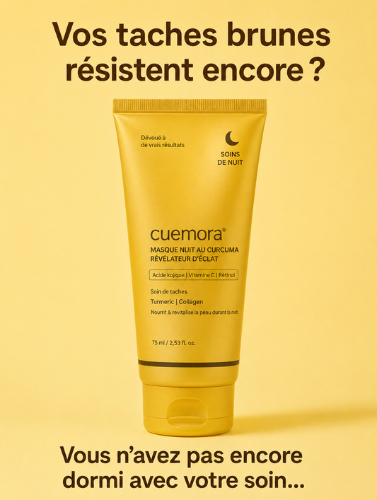 Masque Visage de nuit au curcuma l Anti-imperfection