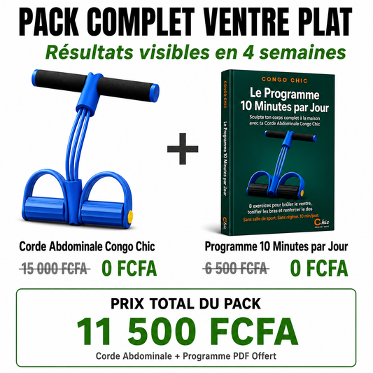 Corde d'Exercice - Ventre Plat Rapidement!